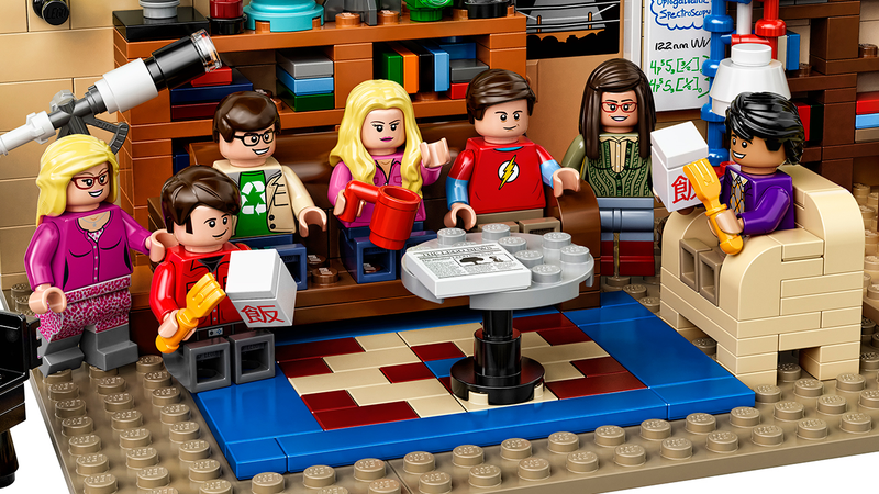 Illustration for article titled The Big Bang Theory! Lego set's packed with everything but a laugh track